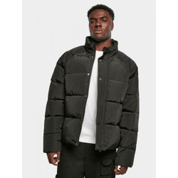 schlichte URBAN CLASSICS Herren Jacke Reißverschluss Taschen 139 g/m² Schwarz