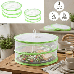 Speisehaube, Pop Up, 2er Set, 2/s, ca. 30cmD
