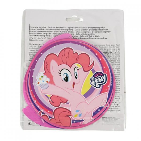 Spirale Anhänger My Little Pony 80 cm Satz von 6
