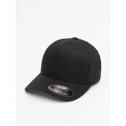 sportliche Flexfit Unisex Cap Stretch 269 g/m² Schwarz