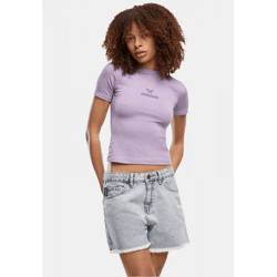 sportliches Felicious Damen T-Shirt Stretch mit Baumwolle Violett