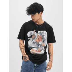 sportliches Mister Tee Herren T-Shirt 180 g/m² mit Baumwolle Schwarz