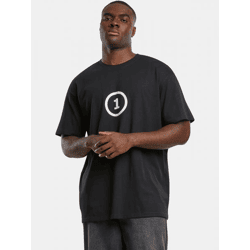 sportliches Mister Tee Herren T-Shirt Oversize 240 g/m² mit Baumwolle Schwarz