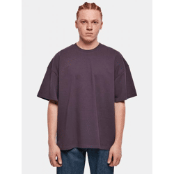 Sporty Urban Classics Men's Oversized T-Shirt, 300 g/m², Cotton, Purple
