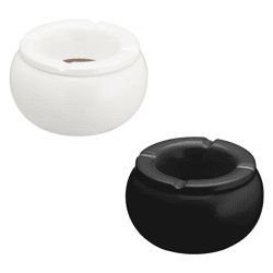 Storm ashtray, M, b/w-sorted, approx. 13cm