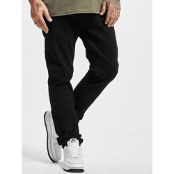 stylische 2Y Premium Herren Jeans Slim Fit Stretch Reißverschluss mit Baumwolle Schwarz