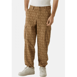 stylische Karl Kani Herren Jeans 275 g/m² mit Baumwolle Braun