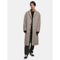 stylische Urban Classics Herren Jacke Taschen gefüttert 420 g/m² Grau