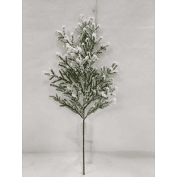 Tannenzweig, Schnee, ca. 49cmH