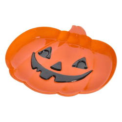 Plate, Halloween, Pumpkin, approx. 30x27 cm