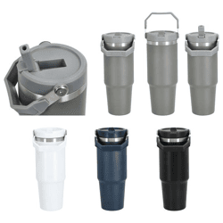 Insulated Mug, Stainless Steel, Flip, 4/s, approx. 900 ml