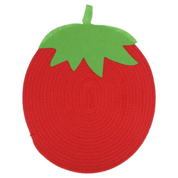 Strawberry placemat, 38cmH