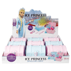 Toi Toys - ICE PRINCESS Schmuck in Schatzkiste mit Licht und Sound