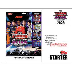 Topps Turbo Attax Formel 1 TC 2026 – STARTER PACK