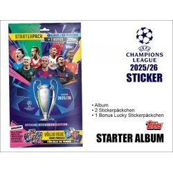 Topps UEFA Champions League 2025/2026 Sticker – STARTER ALBUM