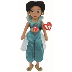 Ty 02410 - Disney Prinzessin Jasmine - Plüschfigur mit Sound - 40 cm