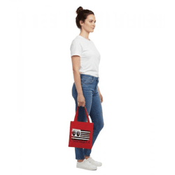 Underoath Metalcore Band Shoulder Bag Stylish Shopping Bag Fan Merchandise 31 x 33 x 3 cm LB1071901UND Red/Black/White