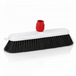 Vero soft Besen Kunststoff schwarz 30 cm