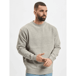 weiches URBAN CLASSICS Herren Sweatshirt 380 g/m² mit Baumwolle Grau