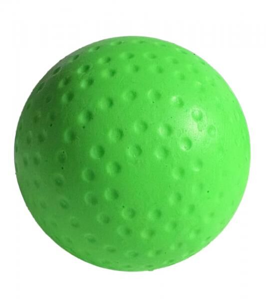 6er Pack SCOOP X-Treme Hockey Street-Balls mit Dimple-Design Hockeyball Sport-Ausr&uuml;stung NL266445 Gr&uuml;n