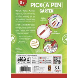 Amigo 02410 - Pick a Pen: Gärten - Familienspiel