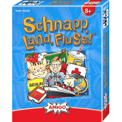 Amigo 07930 - Schnapp, Land, Fluss! - Kartenspiel