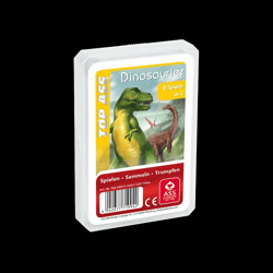 ASS Altenburger 22571994 - TOP ASS Dinosaurier - Kartenspiel