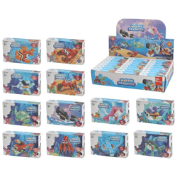 Baustein Set Meerestiere, 12/s, Display