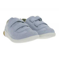 Bequeme KEEN Knx T-Toe DS Kinder Barfußschuhe mit Eco Anti-Odor-Technologie Echtleder-Schuhe Freizeit-Schuhe 1030825 Hell-Blau