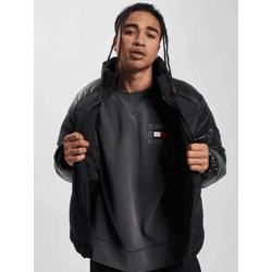 bequeme Tommy Jeans Herren Jeans Reißverschluss Taschen Schwarz