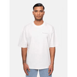 bequemes Dropsize Herren T-Shirt mit Baumwolle Weiß