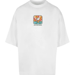 bequemes Merchcode Herren T-Shirt 220 g/m² mit Baumwolle Weiß