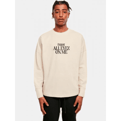 bequemes Mister Tee Herren Sweatshirt 220 g/m² mit Baumwolle Beige