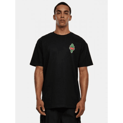 bequemes Mister Tee Herren T-Shirt Oversize 240 g/m² mit Baumwolle Schwarz