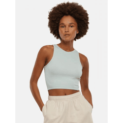bequemes Urban Classics Damen T-Shirt Stretch 180 g/m² mit Baumwolle Pastell-Grün