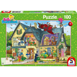 Bibi Blocksberg - Bei Blocksbergs ist was los!, 100 Teile Puzzle