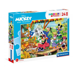 Clementoni 24218 - 24 Teile Maxi Puzzle - Mickey & Friends