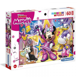 Clementoni 26443 - 60 Teile Puzzle Maxi - Disney Minnie Happy Helpers