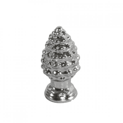 Countryfield Statue Tannenzapfen Celine S silber 8 cm