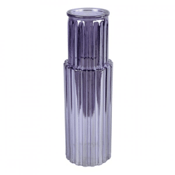 Countryfield Vase Irina Glas lila 25 cm