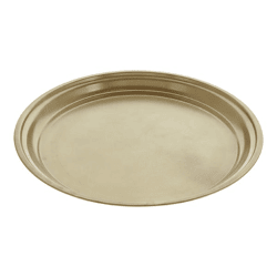Dekoteller rund, gold, L, ca.40cmD
