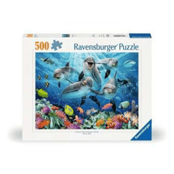 Delfine im Korallenriff - Puzzle - 500 Teile