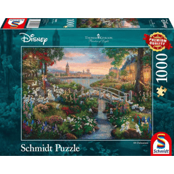 Disney, 101 Dalmatiner  - 1000 Teile Puzzle (Thomas Kinkade)