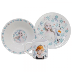 Disney Frozen / The Ice Queen - Snack Set - 3 pieces