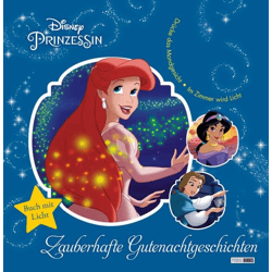Disney Prinzessin: Zauberhafte Gutenacht - Pappbilderbuch mit Licht