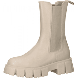 Elegante LAZAMANI Stiefelette Schlupfschuhe für Damen 55.084 ecru Beige