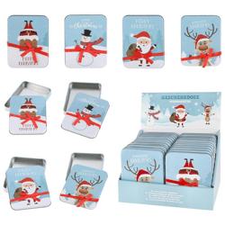 Geschenkdose Weihnachten 4/s 11,5cm x 9cm 