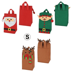 Geschenktasche Filz Weihnachten, 3/s, kl., ca. 22cmH