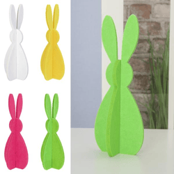 Hase zum Stellen, 3D, Filz, 4/s, 30cmH