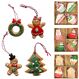 Home Accents Weihnachtsanhänger 6 cm, 6er-Set in verschiedenen Farben (4 Stück)